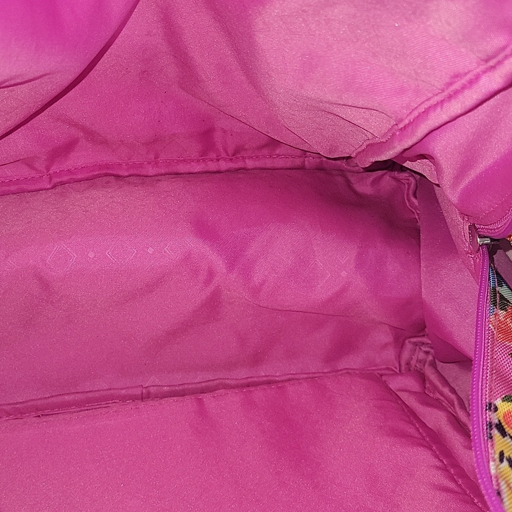 Vera Bradley Pink & Mint Floral Paisley Backpack - Picture 11 of 15